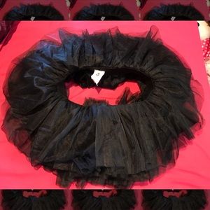 🖤 Fluffy Black Tutu, Size “Plus Size”